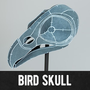 Motif crâne d'oiseau - Téléchargement numérique | PDF