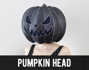 Pumpkin Head Foam Pattern - Digital Download | PDF