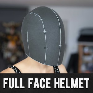 Full Face Helmet Pattern - Digital Download | PDF