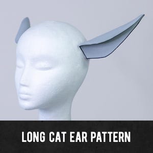 Long Cat Ear Pattern - Digital Download | PDF