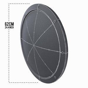 Round Shield Foam Pattern - Digital Download | PDF image 2