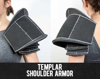 Templar Shoulder Armor Pattern - Digital Download | PDF