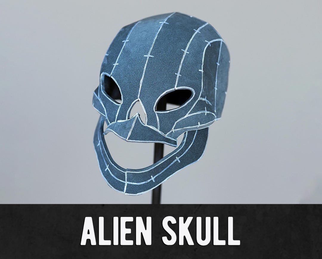 Alien Skull Pattern - Digital Download | PDF - Etsy