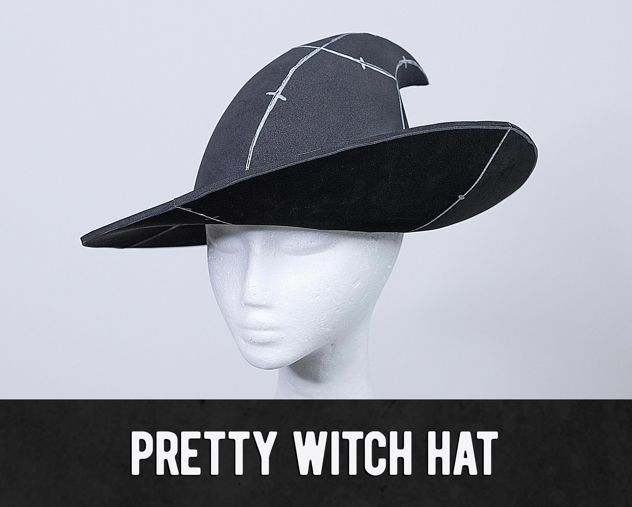 wicked Elphaba Black Crocheted Witch Hat Crochet A Witches Head for Wicked | TikTok main image 4