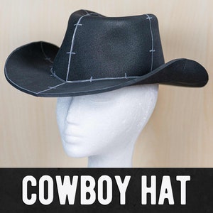 Modello di cappello da cowboy - Download digitale / PDF