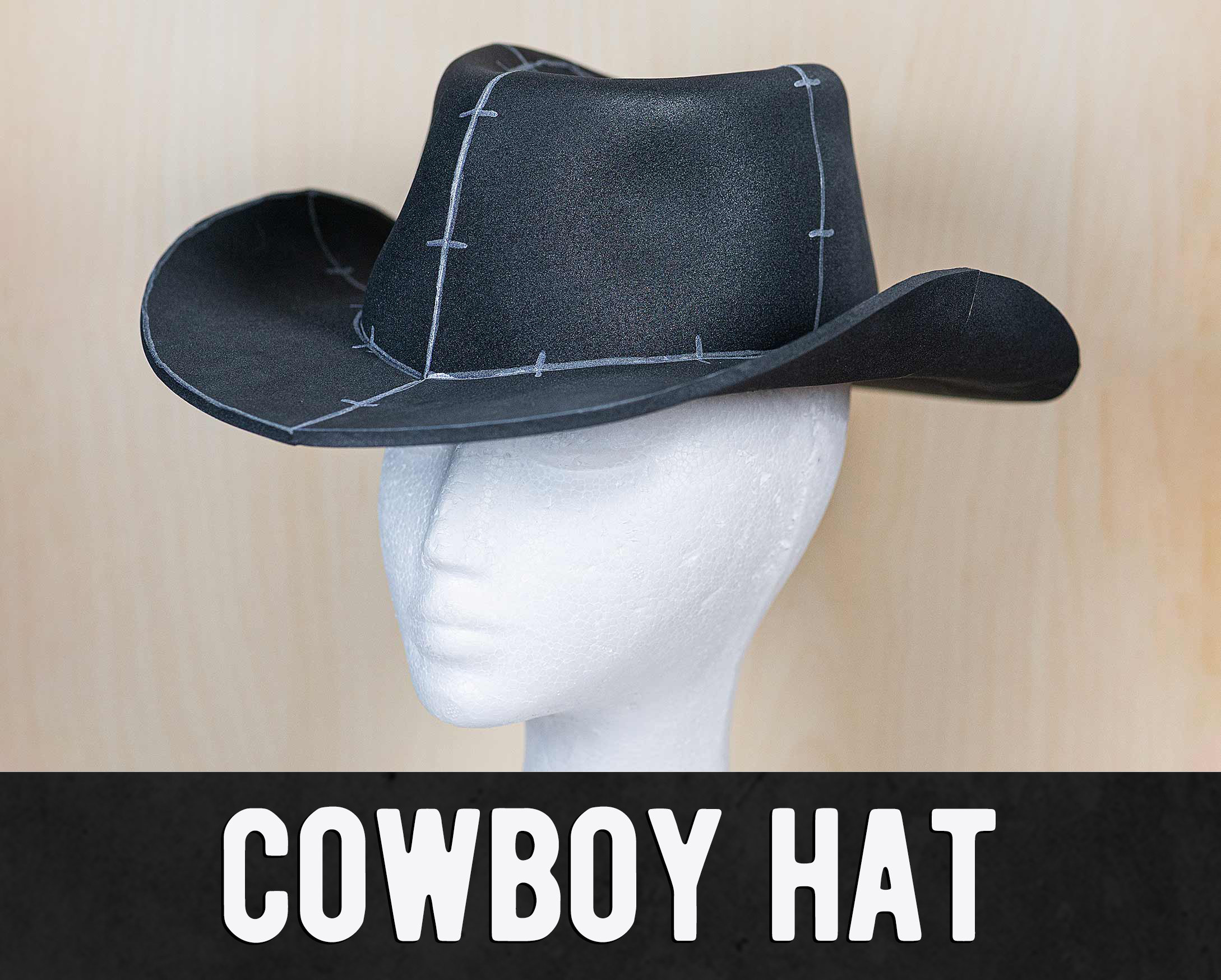 Cowboy Hat Pattern - Digital Download | PDF