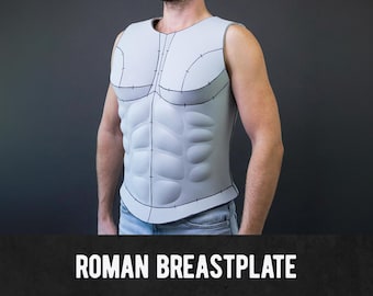 Roman Chest Armor Male Breastplate Digital Pattern - Download I PDF