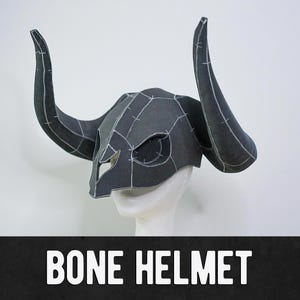 Patrón de casco de hueso - Descarga digital / PDF