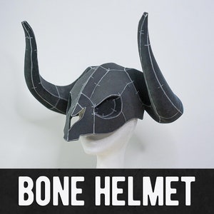 Bone Helmet Pattern - Digital Download | PDF