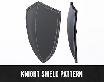 Knight Shield Foam Pattern - Digital Download | PDF