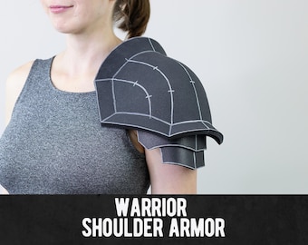 Warrior Shoulder Armor Pattern - Digital Download | PDF