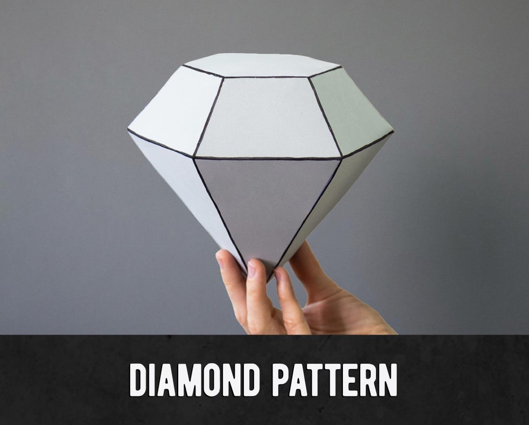 Diamond Pattern Step File Diamond Pattern - Digital Download | PDF - Etsy