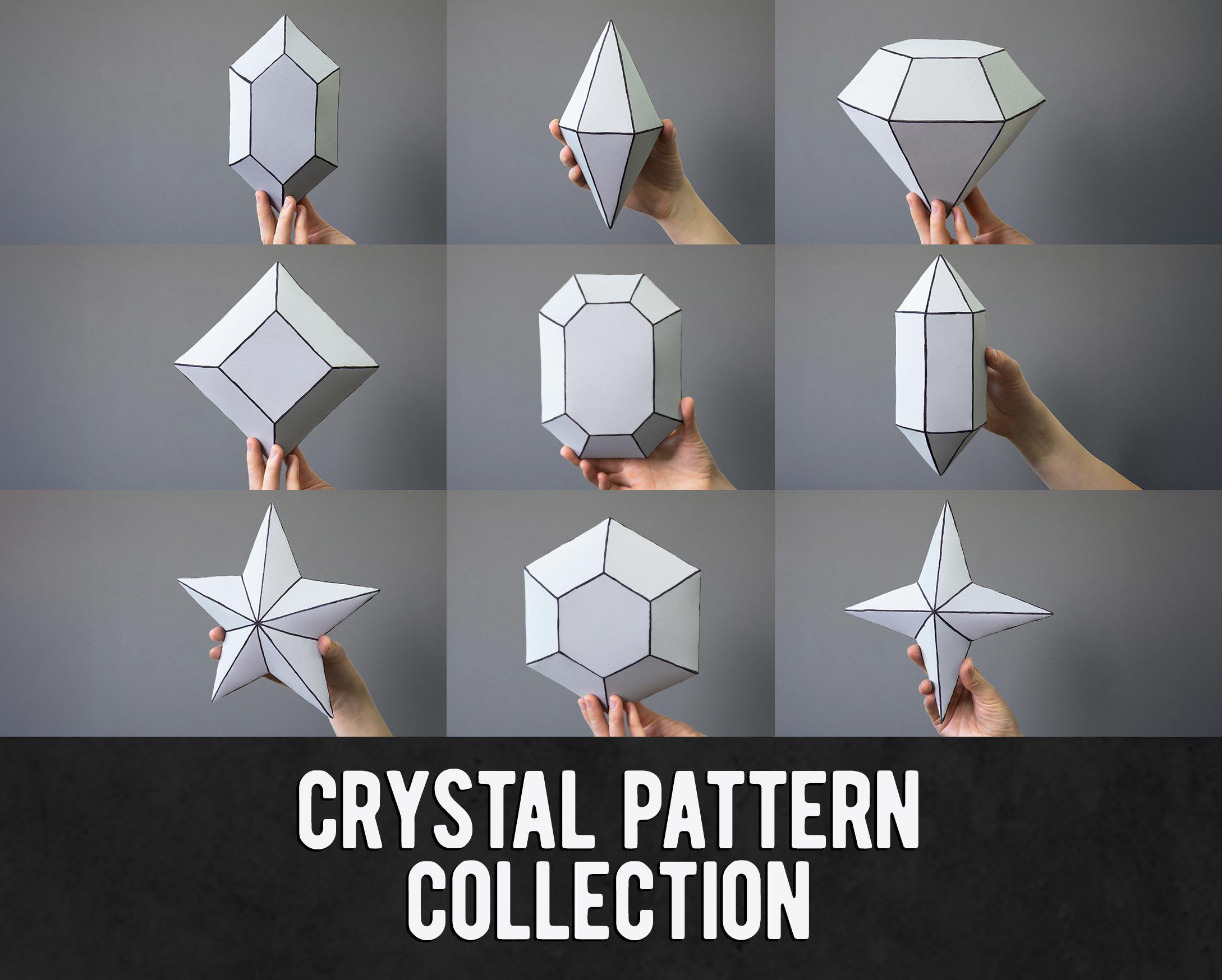 Crystal Pattern Collection (9 Designs) - Digital Download | PDF - Etsy