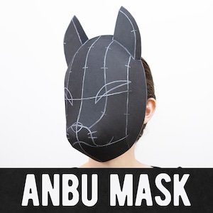 Modello maschera volpe Anbu - Download digitale / PDF
