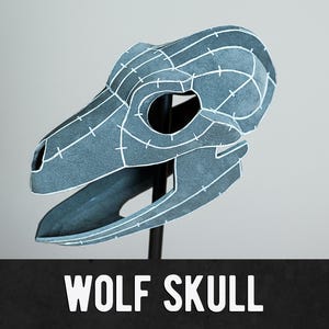 Wolf Skull Pattern - Digital Download | PDF