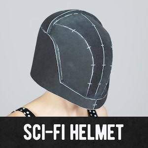 Sci-Fi Helmet Pattern - Digital Download | PDF