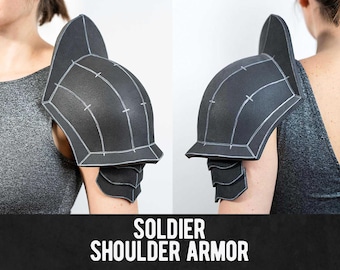 Soldier Shoulder Armor Pattern - Digital Download | PDF