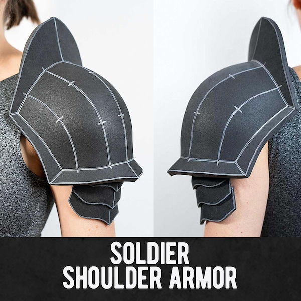 Soldier Shoulder Armor Pattern - Digital Download | PDF