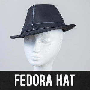 Fedora Hat Pattern - Digital Download | PDF