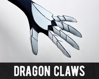 Dragon Armor Claw Pattern - Digital Download | PDF