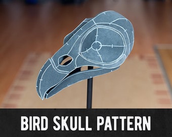 Bird Skull Pattern - Digital Download | PDF