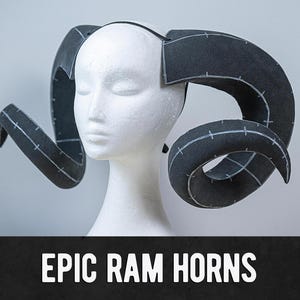 Episch schuimpatroon ramshoorn - digitale download | Pdf