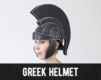 Greek Helmet Pattern - Digital Download | PDF
