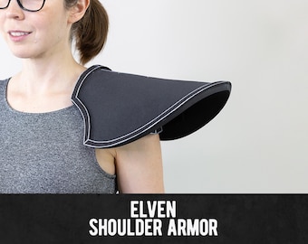 Elven Shoulder Armor Pattern - Digital Download | PDF