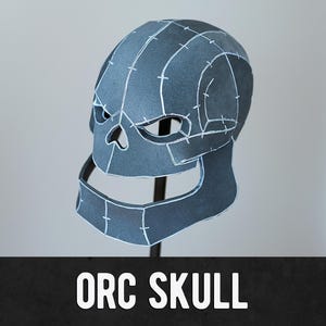 Orc Skull Pattern - Digital Download | PDF