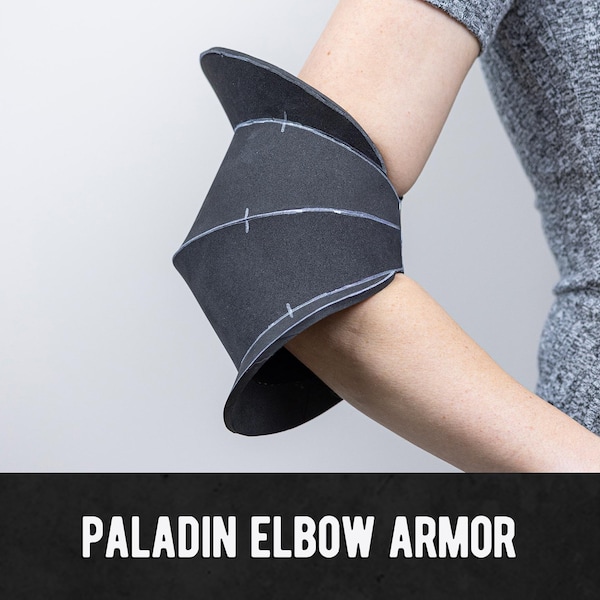 Paladin Elbow Armor Pattern - Digital Download | PDF