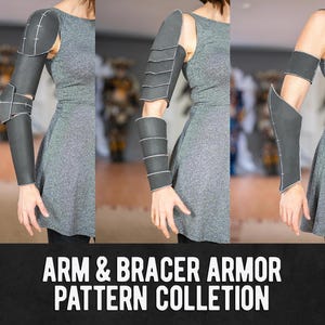 Arm Armor Pattern Collection - 14 Different Designs - Digital Download PDF
