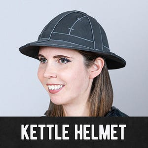 Kettle Helmet Pattern - Digital Download | PDF