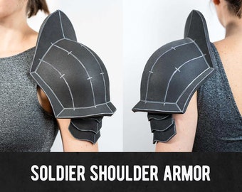 Soldier Shoulder Armor Pattern - Digital Download | PDF