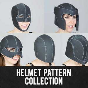 EVA Foam Helmet Pattern Collection by Kamui Cosplay