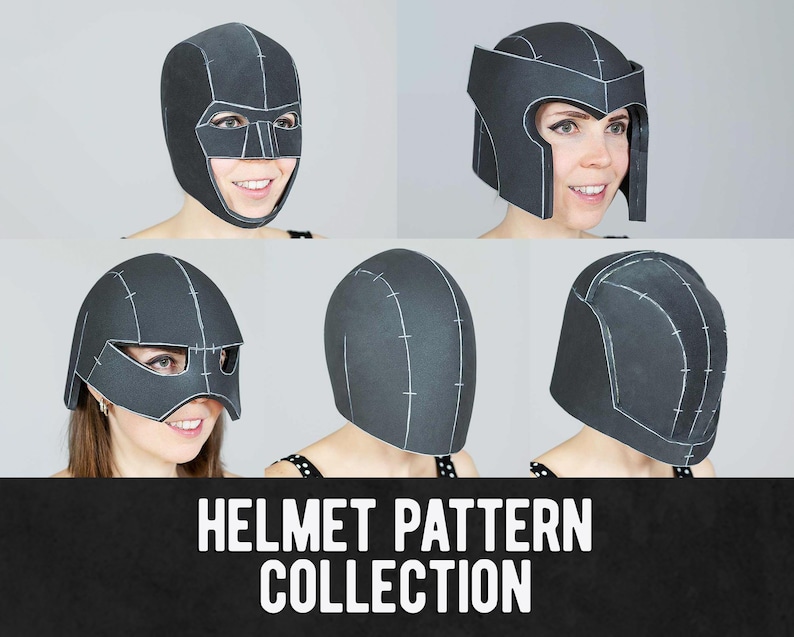 EVA Foam Helmet Pattern Collection by Kamui Cosplay