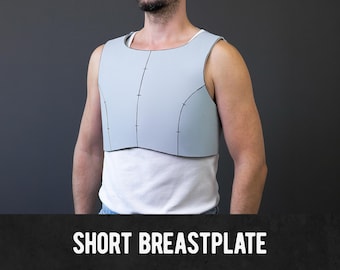 Short Male Knight Male Breastplate Digital Pattern - Download I PDF