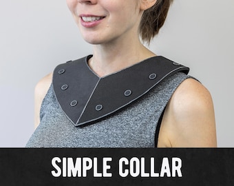 Simple Collar Pattern - Digital Download | PDF