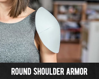 Round Shoulder Armor Pattern - Digital Download | PDF