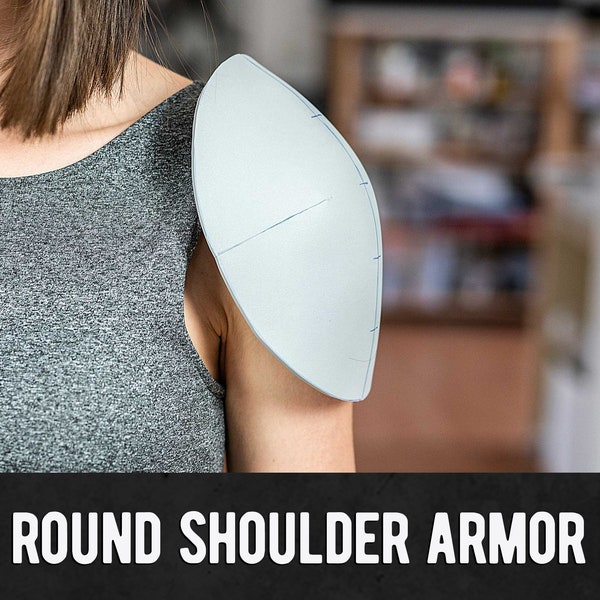 Round Shoulder Armor Pattern - Digital Download | PDF