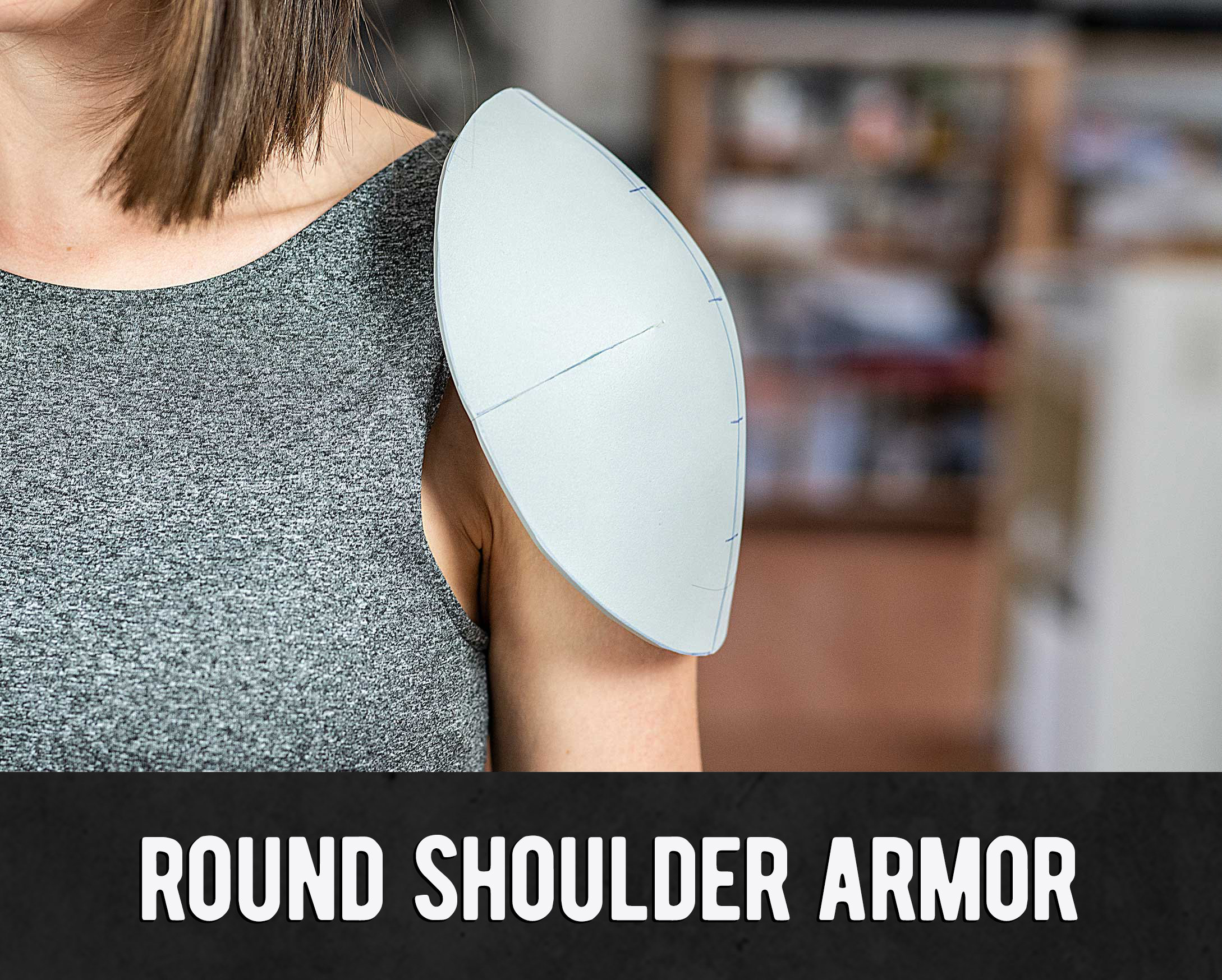 Round Shoulder Armor Pattern - Digital Download | PDF