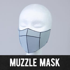 Patrón de máscara para bozal - Descarga digital / PDF