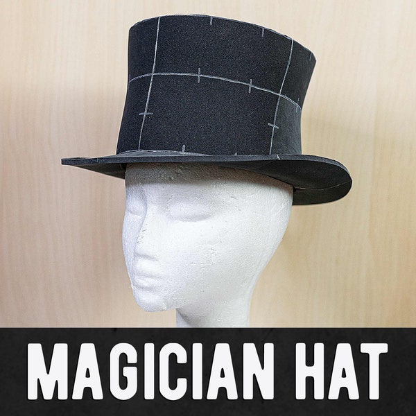 Magician Hat Foam Pattern - Digital Download | PDF