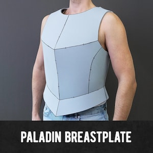 Digitalt mönster för manlig bröstplåt från Paladin - Ladda ner PDF
