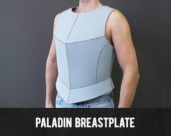 Paladin Male Breastplate Digital Pattern - Download I PDF