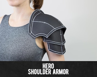 Hero Shoulder Armor Pattern - Digital Download | PDF