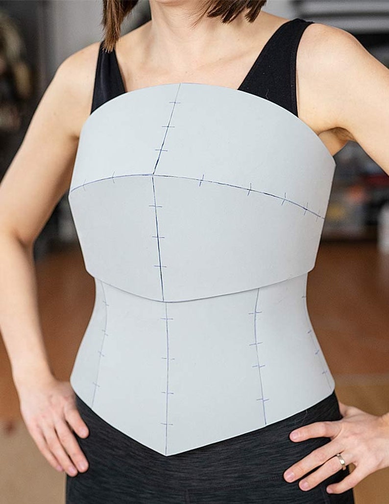 Female Breastplate EVA Foam Cosplay Pattern Collection 2 6 Different ...