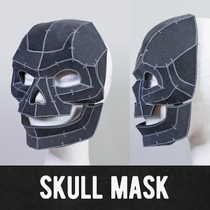 Skull Mask Pattern - Digital Download | PDF