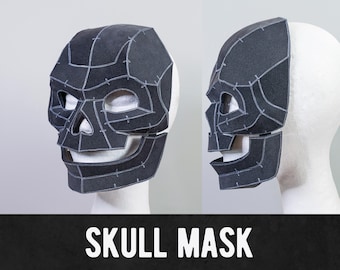 Skull Mask Pattern - Digital Download | PDF