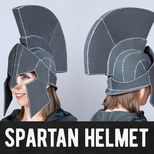 Modello casco spartano - Download digitale / PDF