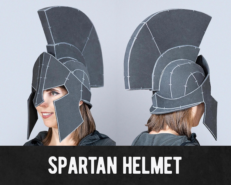 Spartan Helmet Pattern by Kamui Cosplay